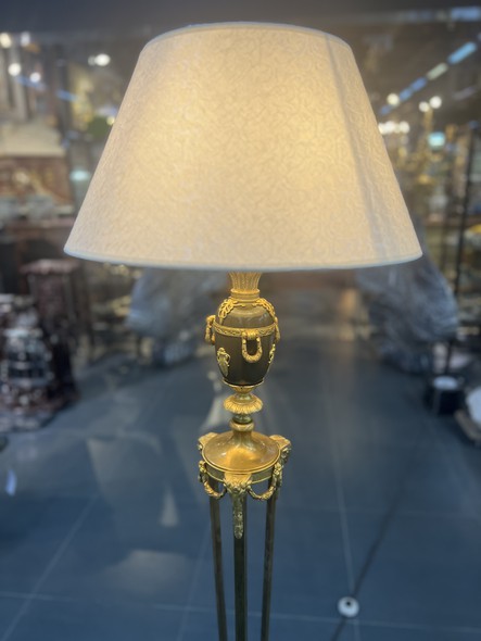 Antique floor lamp in Empire style