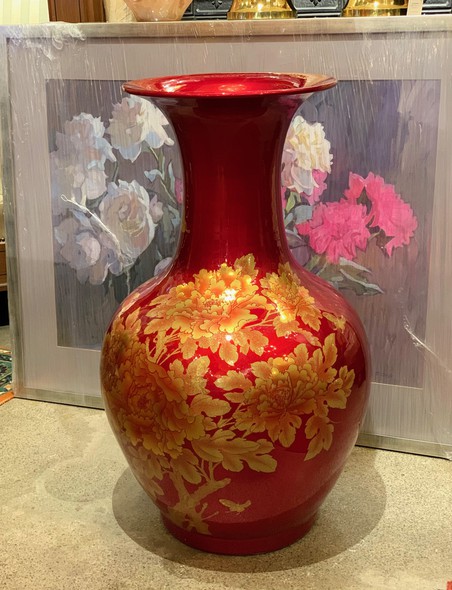 Large vintage vase