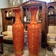 Large paired vases