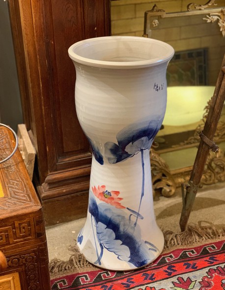 Vintage vase for dried flowers