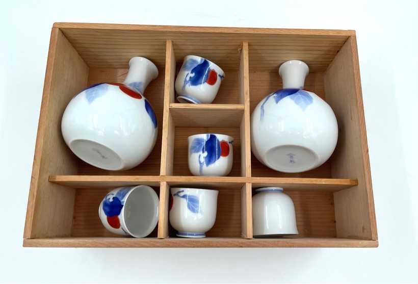 Vintage Sake Set