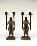 Paired candlesticks “Moors”