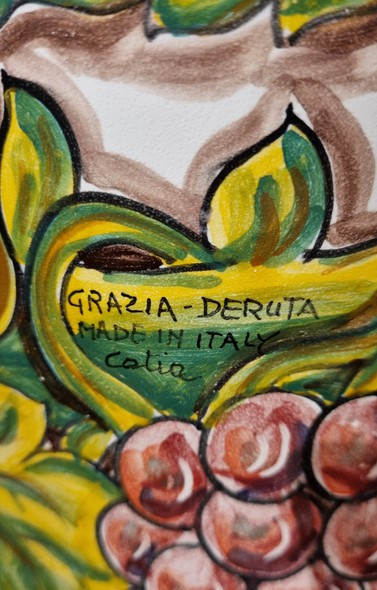 Винтажная ваза Grazia Deruta