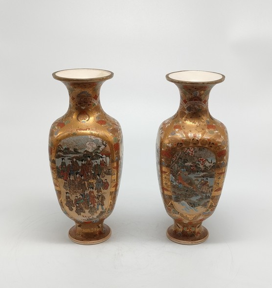 Antique Incense Burner
with Vases, Japan