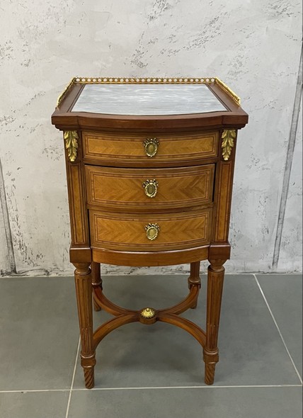 Antique bedside table