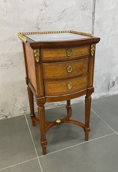 Antique bedside table