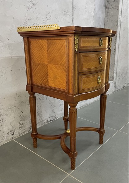 Antique bedside table