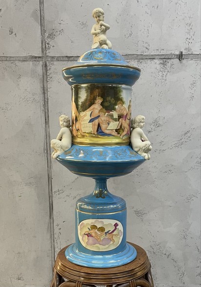 Antique vase
with satyrs, Napoleon III