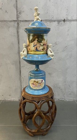 Antique vase
with satyrs, Napoleon III