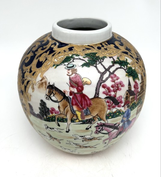 Antique Chinoiserie Vase