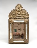 Antique wall mirror