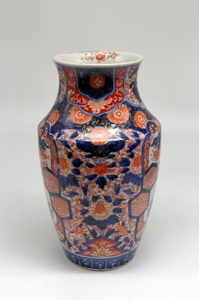 Antique Paired Imari Vases