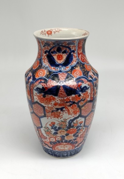 Antique Paired Imari Vases