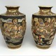 Antique paired vases, Satsuma