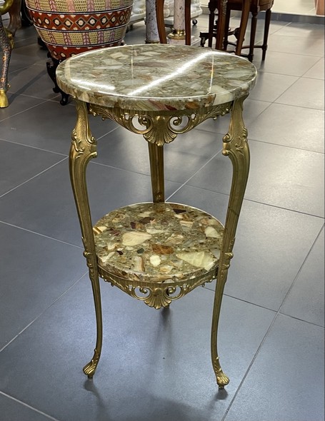 Antique onyx table