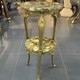 Antique onyx table