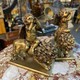 Antique sculpture "Putti on lions”