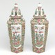 Pair of oriental porcelain vases