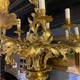 Antique paired chandeliers