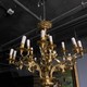 Antique paired chandeliers