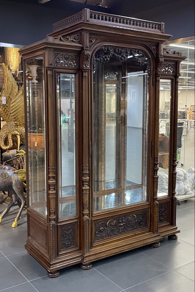 Vintage Renaissance display cabinet, Western Europe