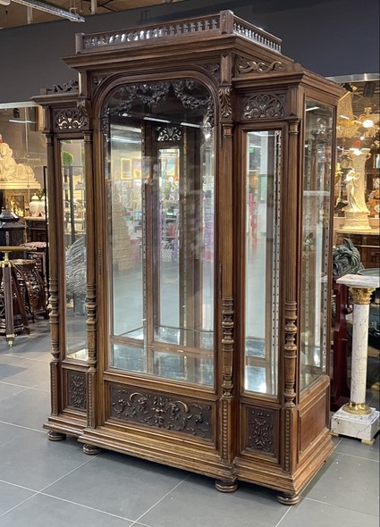 Vintage Renaissance display cabinet, Western Europe