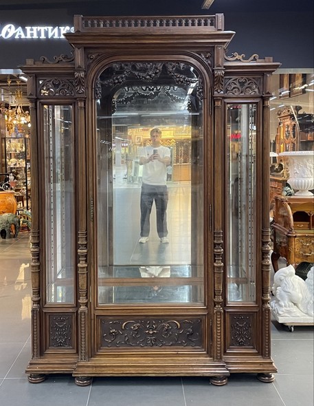 Vintage Renaissance display cabinet, Western Europe