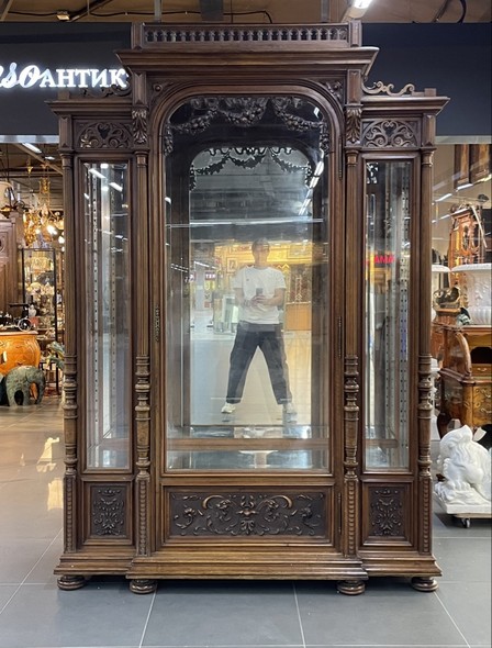 Vintage Renaissance display cabinet, Western Europe