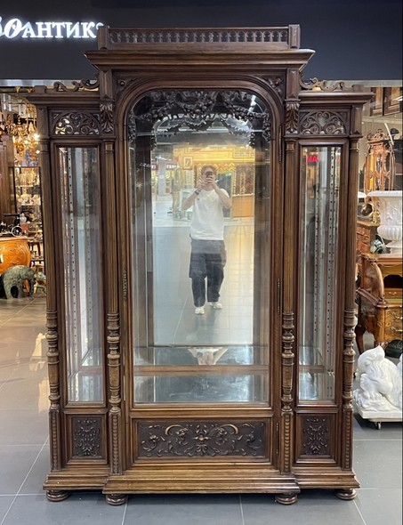 Vintage Renaissance display cabinet, Western Europe