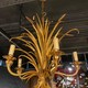 Vintage decorative chandelier "Bunch of wheat"