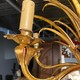 Vintage decorative chandelier "Bunch of wheat"