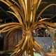 Vintage decorative chandelier "Bunch of wheat"