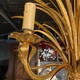 Vintage decorative chandelier "Bunch of wheat"