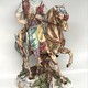 Vintage sculpture "Arab Horseman with loot"