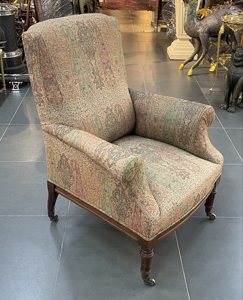 Vintage bergere armchair