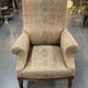 Vintage bergere armchair