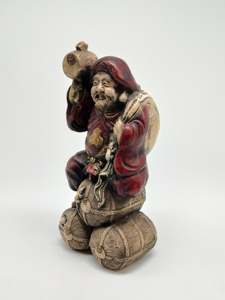 Antique sculpture
"Daikoku with a mallet"