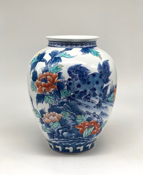 Antique Japanese Arita Vase