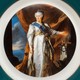 Декоративная тарелка 
"Екатерина II"