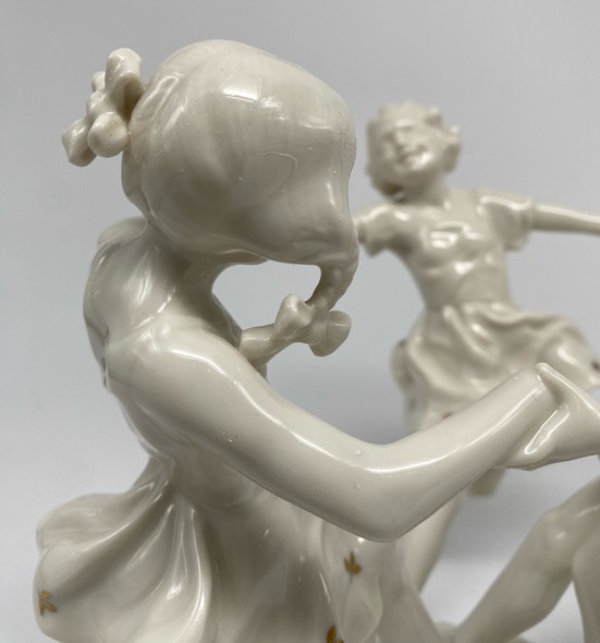 Antique sculpture "Ballerinas"