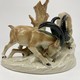 Antique sculpture "Mountain goats