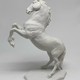 Antique sculpture of a horse