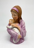 Antique sculpture "Mother and Child"