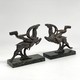 Antique book holders