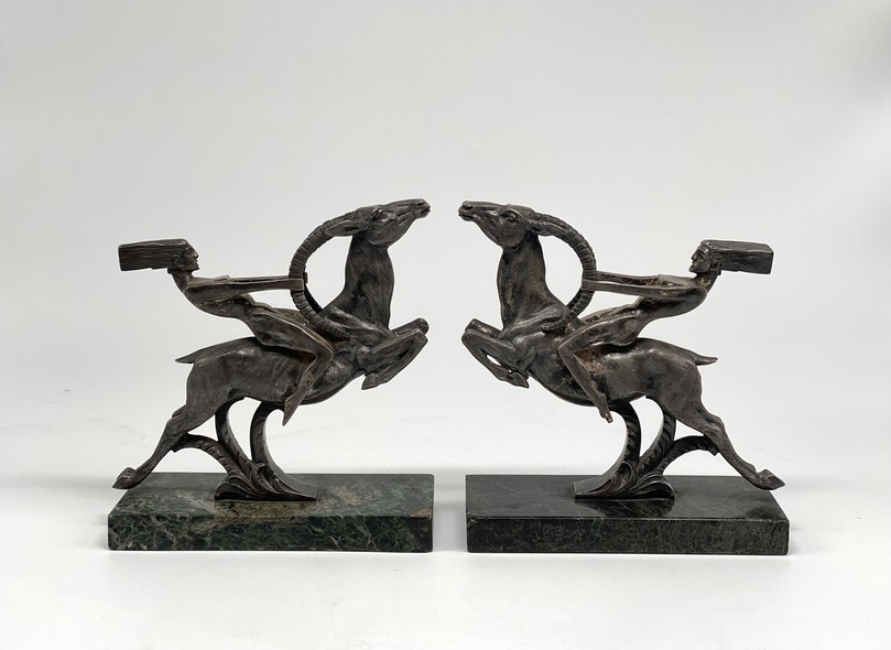 Antique book holders
