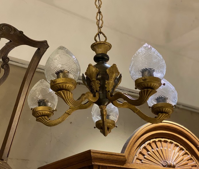 Antique Pair of Chandeliers