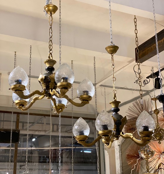 Antique Pair of Chandeliers