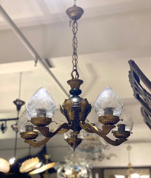 Antique Pair of Chandeliers