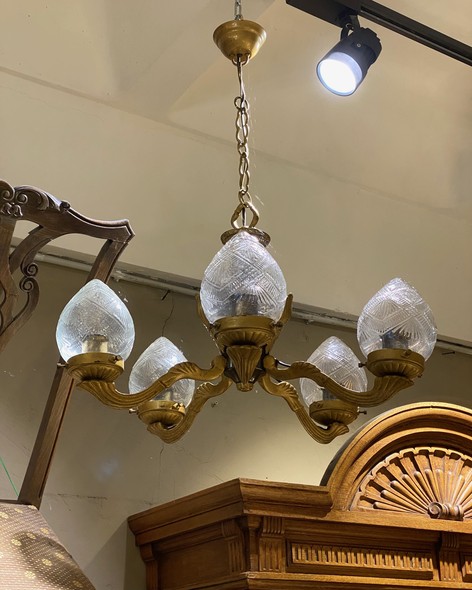 Antique Pair of Chandeliers