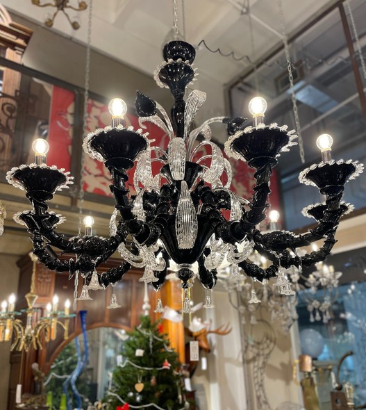 Large vintage chandelier, Murano